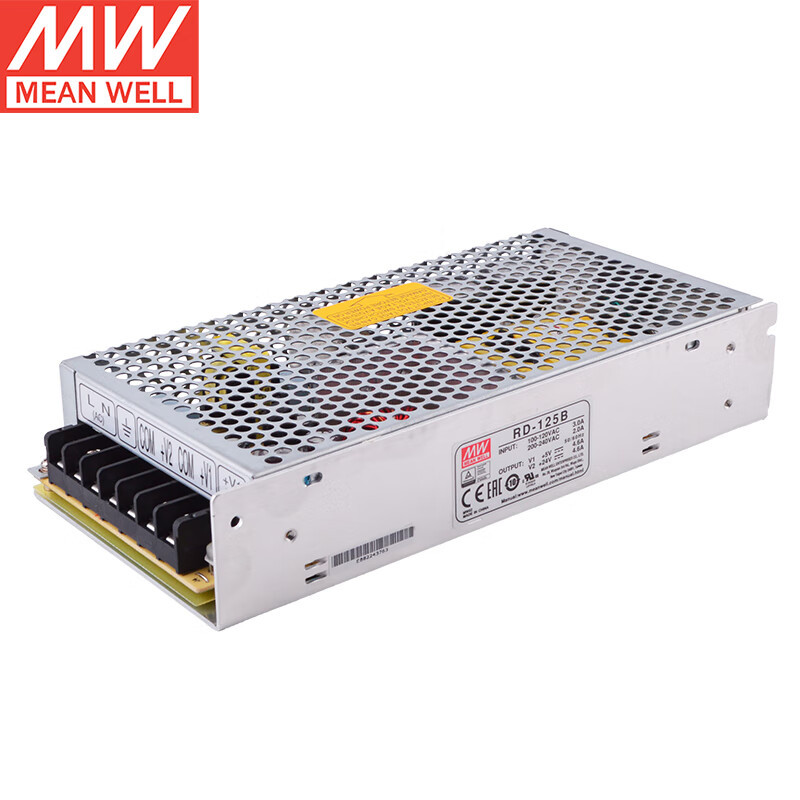 明纬（MEANWELL）RD-125B 双路电源输出驱动器 明纬电源