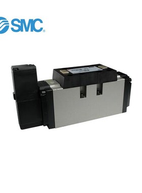 SMC VFR4000 系列5通先导式电磁阀 弹性密封 插入式 VFR4100-5FZ