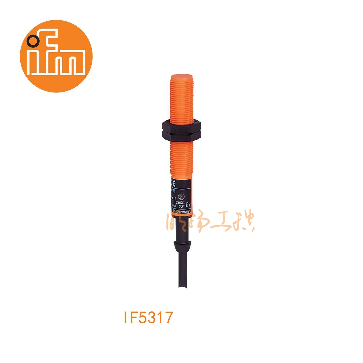 易福门接近传感器IF5317；2 mm 齐平安装;800 Hz;常闭;DC; PNP