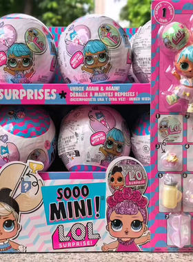 出口欧美lol惊喜娃娃超迷你甜心盲盒仿真公仔小玩偶女孩礼物玩具