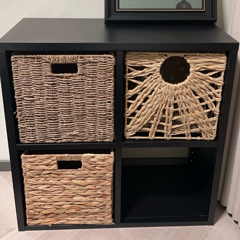 格子柜收纳筐折叠编织脏衣篮玩具杂物卧室收纳箱篮储物盒桌面整理,收纳整理,收纳筐,淘宝优惠券,粉丝福利购,淘宝优惠卷