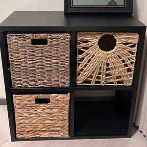 卡莱克格子柜收纳筐折叠编织宜家脏衣篮玩具杂物收纳箱篮储物盒