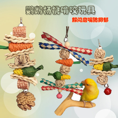 鹉林外传啃咬解闷益智鹦鹉玩具