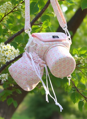 小桃适用R50定制A7C2防震zve10R7单肩加厚XT50相机背包XM5数码包