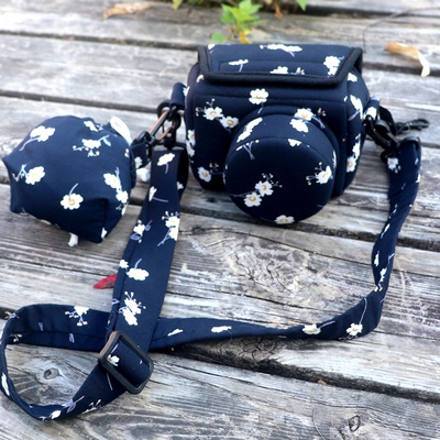 小桃适用于R50v定制R100 防震zve10R6防震r10加厚xm5相机包肩带款