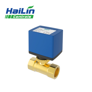 HaiLin三线一控海林电动球阀BV06G2DN20风盘太阳能空气能常闭型阀