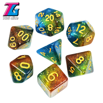T&G骰子dice宇宙星空主题限量