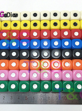 各类游戏配套道具骰子多面色子大话骰摇色盅飞行棋大富翁色子配件