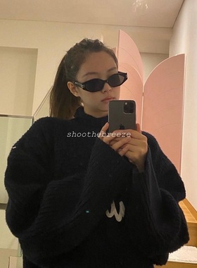 墨镜ghost六角形细边框太阳眼镜