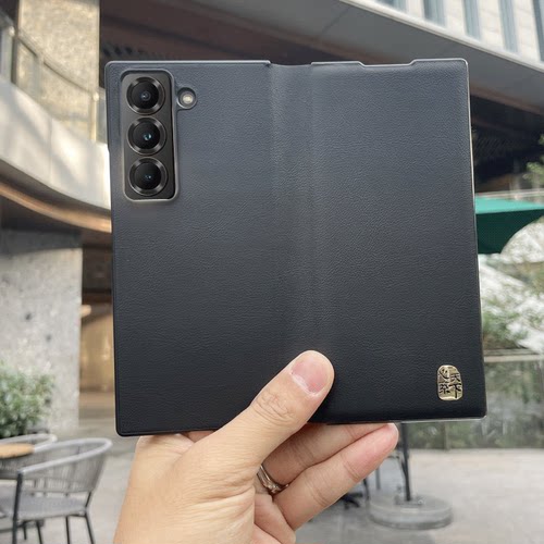 适用于三星W25磁吸翻盖手机壳