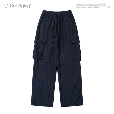 CELLAGING亚麻凉感工装裤长裤