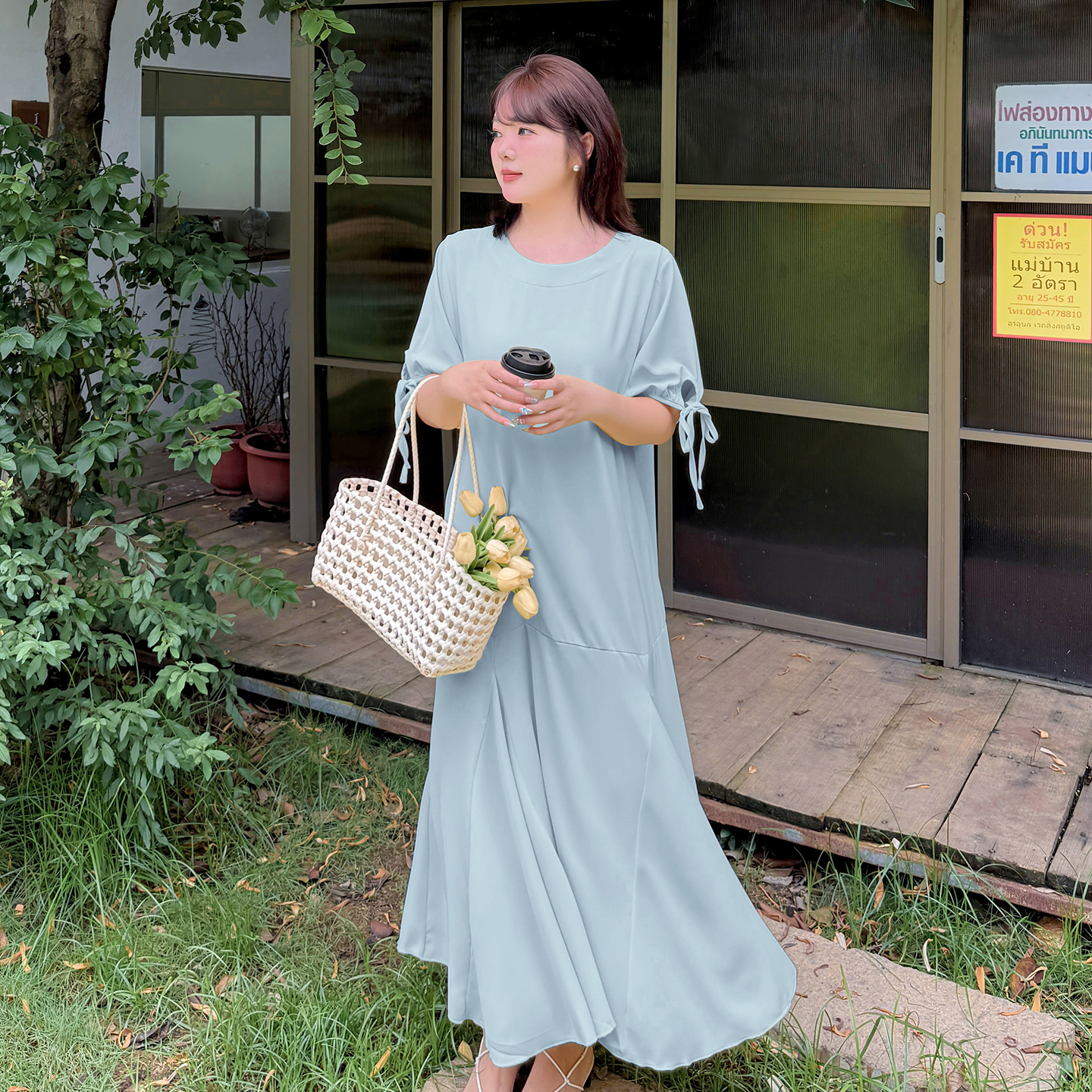 胖mm大码女装时尚连衣裙