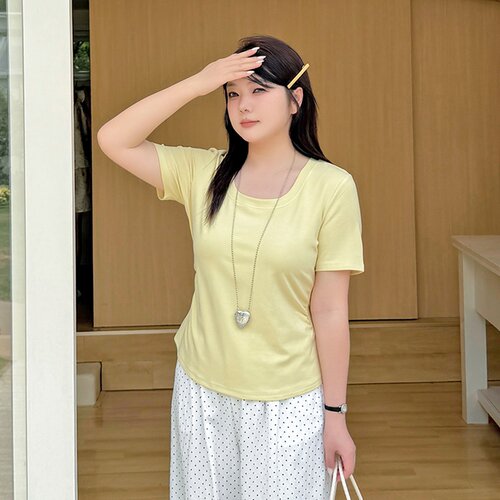 胖mm大码女装夏季新款短袖上衣