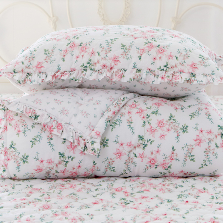 韩国Laura Ashley专柜正品代购法式轻奢莫代尔一体被 克拉拉