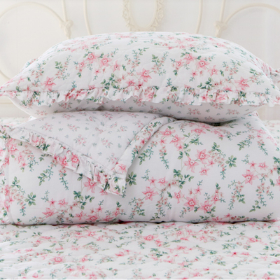 韩国Laura Ashley正品法式轻奢莫代尔一体被 克拉拉