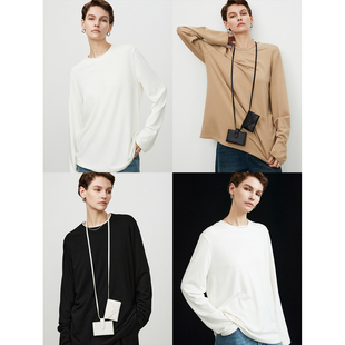 ROW风自发热锁温保暖美雅碧磨毛圆领打底长袖 经典 t恤 Studios MRS