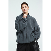 日本进口软糯轻盈保暖百搭MIU风摇粒绒拉链开衫 MRS Studios 外套