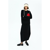 MRS 花苞气球半裙 毛衣 Studios 康赛妮牦牛绒软糯亲肤圆领针织衫