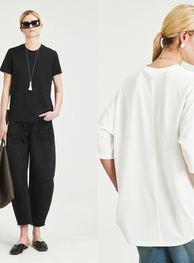 MRS Studios 胶囊Classic極简ROW舒适透气合纸纱两种版型T恤/短袖