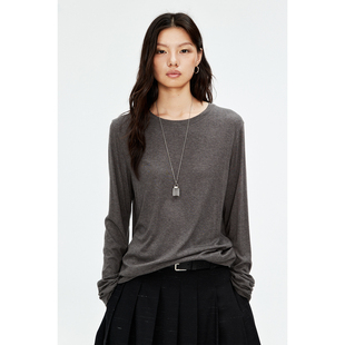 打底面膜T 针织长袖 MRS Studios秋冬内搭Bi入舒适亲肤醋酸羊毛经典