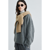 MRS 毛衣 马鞍肩宽松套头针织衫 Studios 澳洲美利奴羊毛经典