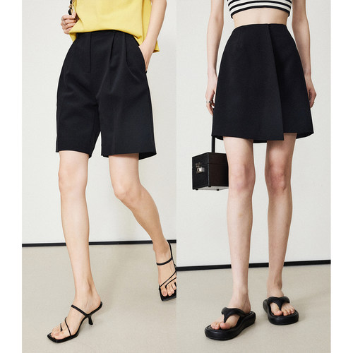 MRS立体剪裁A字休闲半裙