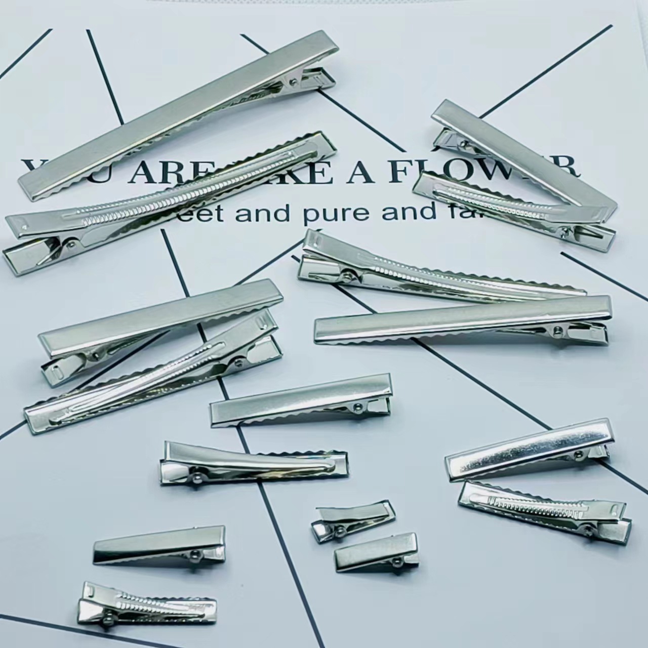 手工头饰发夹饰品diy鸭嘴夹