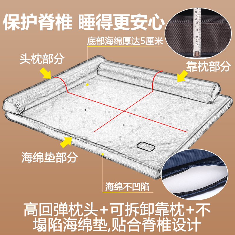 妞派特沙发四季深睡床垫宠物狗窝大中小型犬狗狗床可拆洗泰迪用品