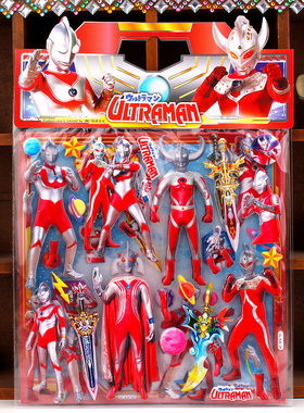 奥特曼英雄3d立体卡通贴画stickers幼儿园儿童奖励礼物大款贴纸