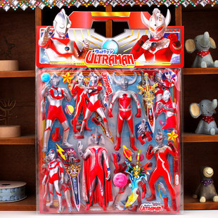 奥特曼英雄3d立体卡通贴画stickers幼儿园儿童奖励礼物大款 贴纸