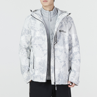 23秋冬JackWolfskin狼爪三合一冲锋衣男户外600蓬羽绒内胆5118597