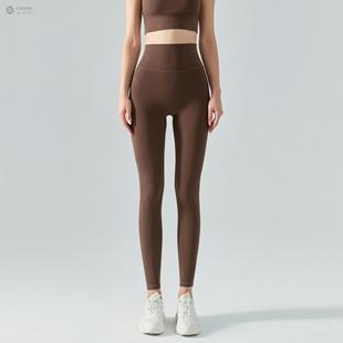 普拉提丰胯瑜伽裤女外穿高腰款提臀收腹无感无缝运动柬埔寨健身裤