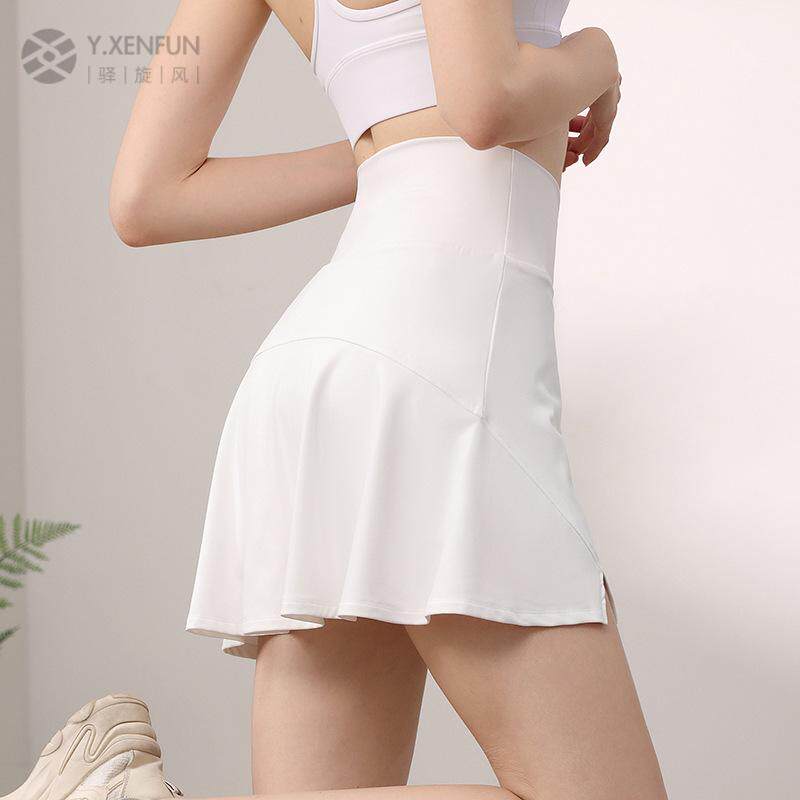 云感网球裙运动短裙女透气半身裙防走光跑步训练健身瑜伽裤裙子夏