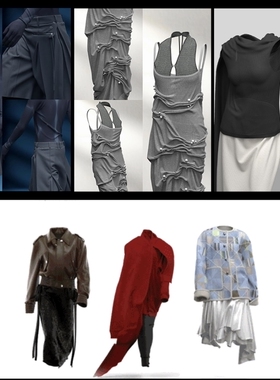 25年Style3d数字服装高级教程 套装打版场景建模服装案例制作课程