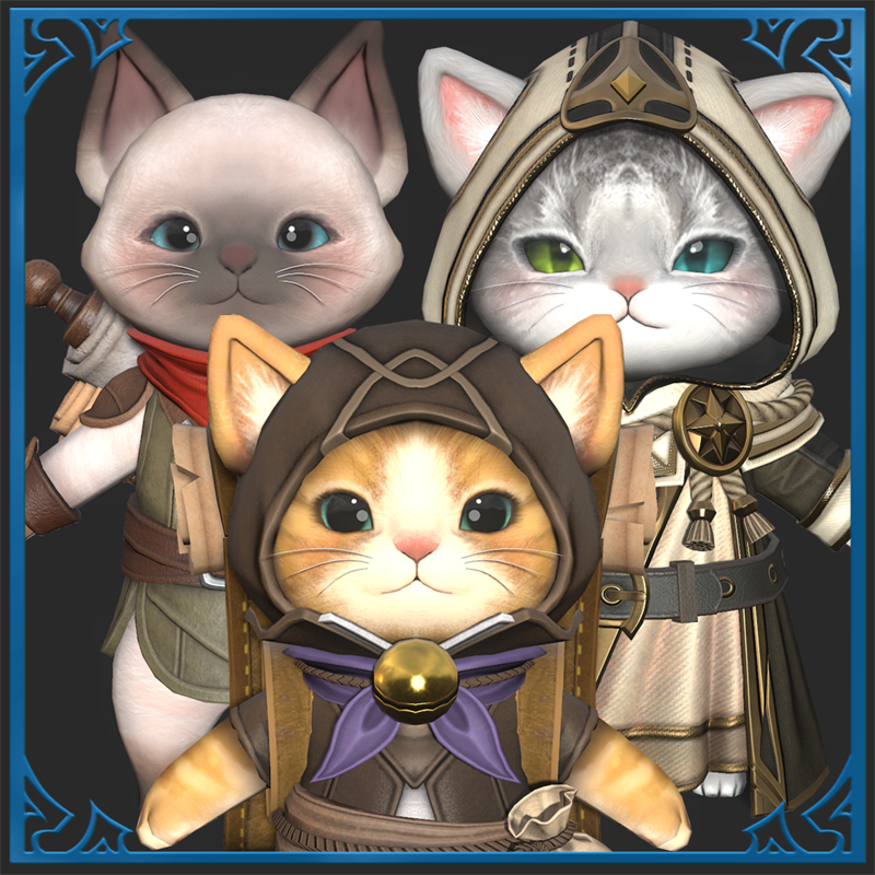HIT2 猫咪 NPC 次世代卡通q版宠物动物猫3d模型MAX2016源文件