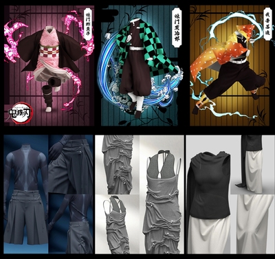 25年Style3d/Blender数字服装提高提升教程 面料仿真服装案例课程