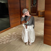 春季 韩版 宝宝洋气可爱长袖 女童T恤2026新款 卡通打底衫 儿童上衣潮