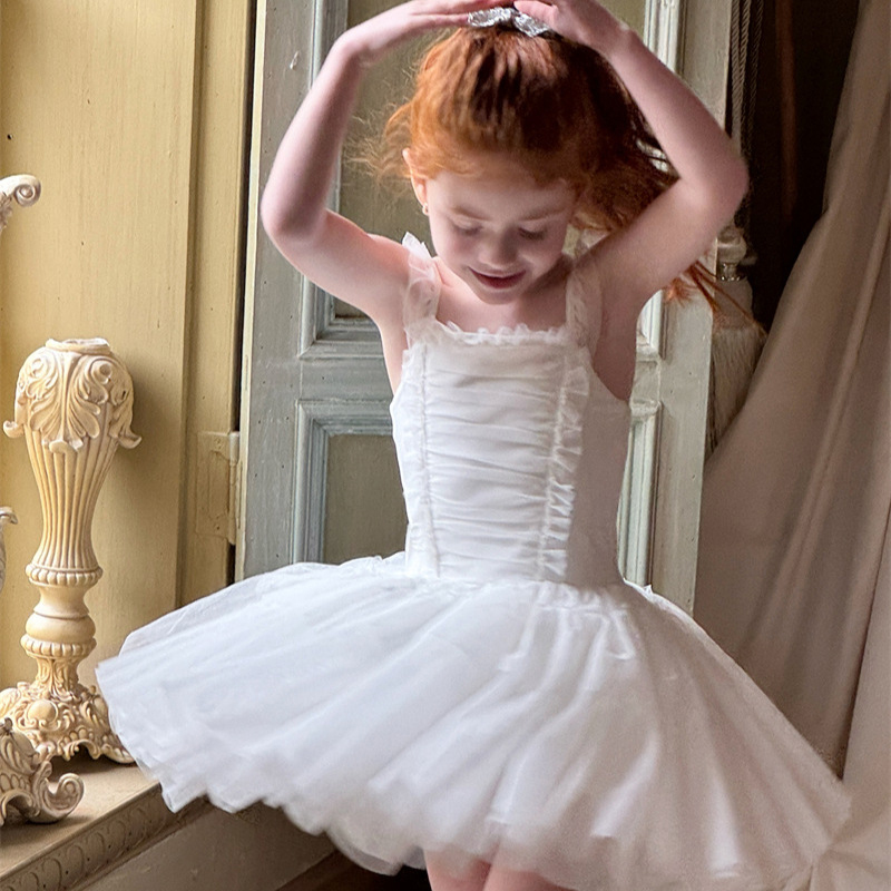 女童吊带连衣裙夏季新款洋气公主