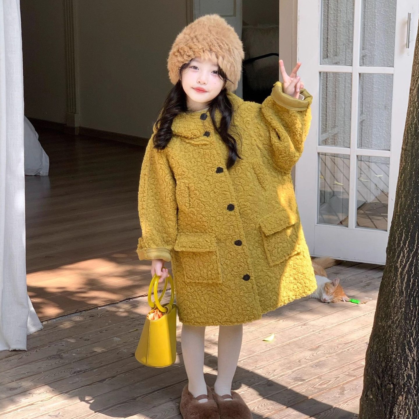 女童外套春秋款2025新款儿童好看