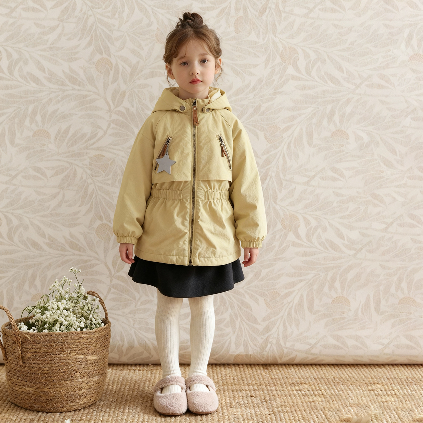 冬季新款童装杜邦三防加绒冲锋衣宝宝秋冬加厚防风外套女童棉服潮