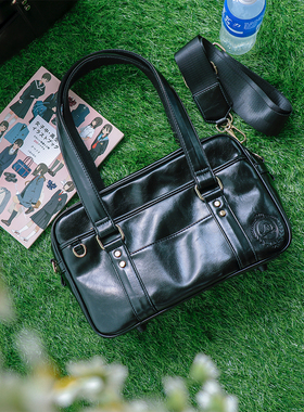 乔二原创 莺歌 日系校供感公文包百搭学生JK/DK皮质制服包学生包