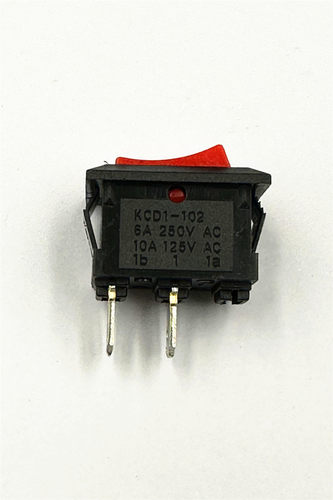 船型开关小开关KCD1-102ZX红心
