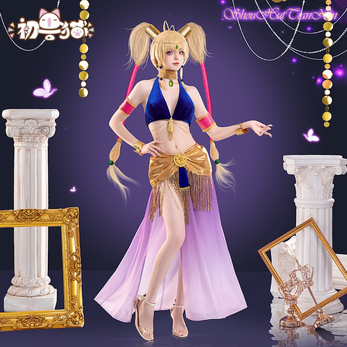 初兽猫 现货 守护甜心歌呗舞娘cos服亚梦cos套装cosplay女装