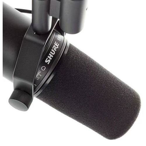 Shure/舒尔 SM7B专业广播级动圈话筒录音棚麦克风YY主播喊麦套装