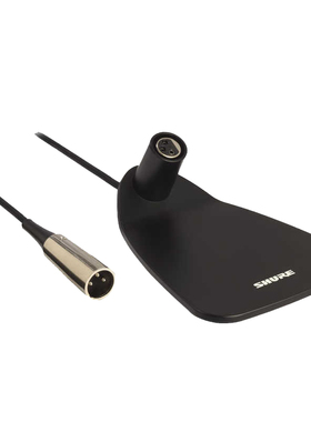 SHURE/舒尔CVG12S-B/C CVG12RS-B/C 鹅颈式电容话筒咪杆带开关