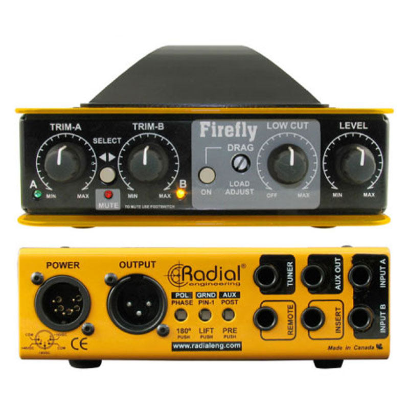 Radial Firefly Tube 萤火虫双通道电子管分配DI盒