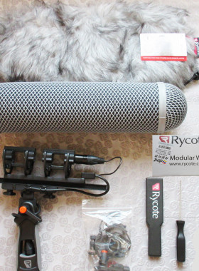 灵巧Rycote kit4 kit5 kit6 kit8录音防风三件套猪笼套件行货