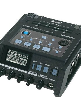 ROLAND/罗兰R44 R-44 4轨道专业便携录音机调音台音频接口声卡
