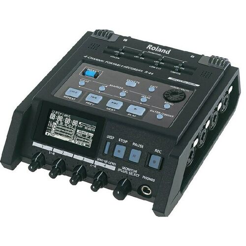 ROLAND/罗兰R44 R-44 4轨道专业便携录音机调音台音频接口声卡