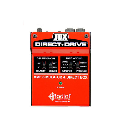 Radial JDX DIRECT Drive 吉他音箱效果模拟效果器